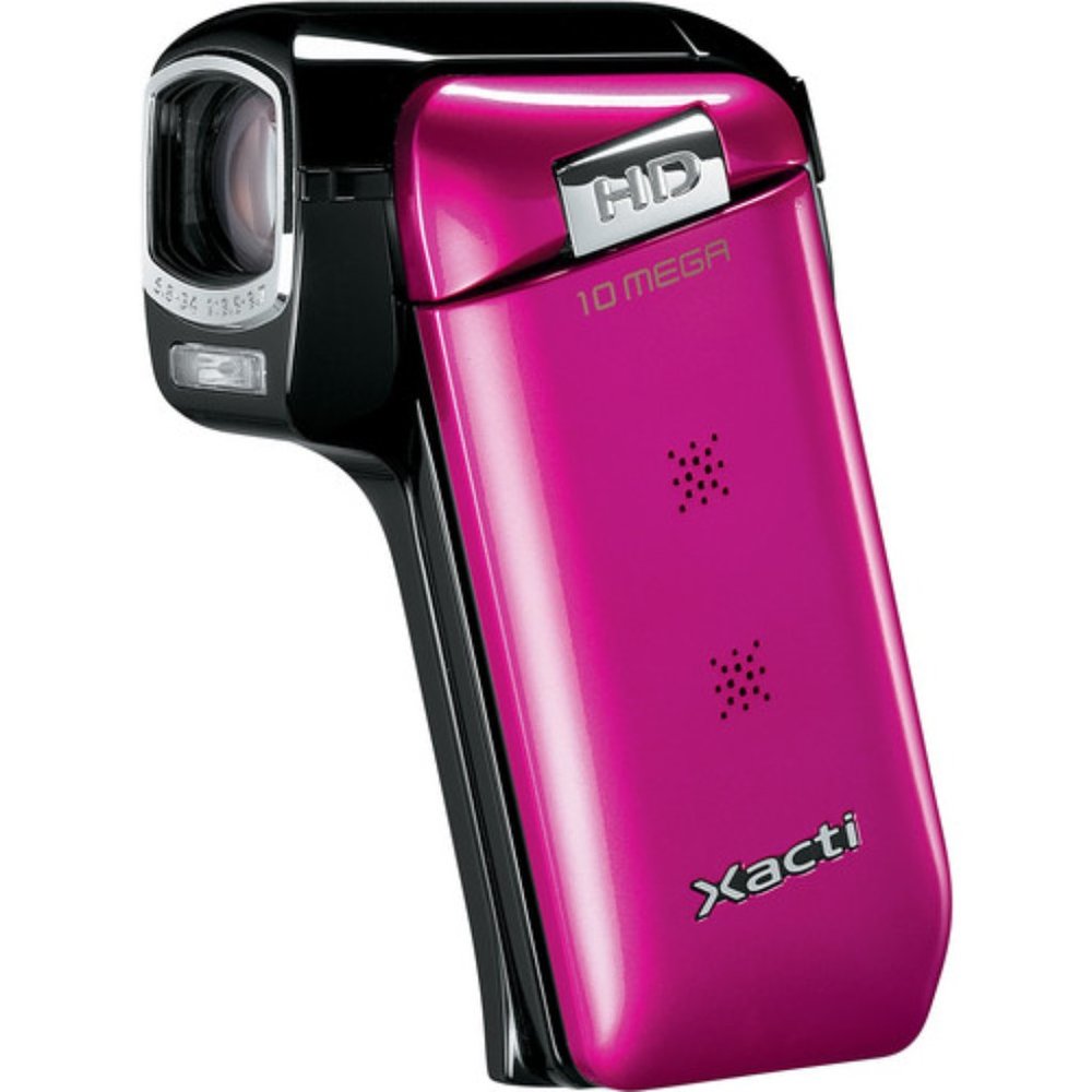 New Pink Sanyo Xacti VPC-CG10 Pink Camcorder